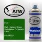 Preview: Ford, Dark Highland Green Waterborne Pri Metallic Clear, PY / M6921: 400ml Sprühdose, von ATW Autoteile West.